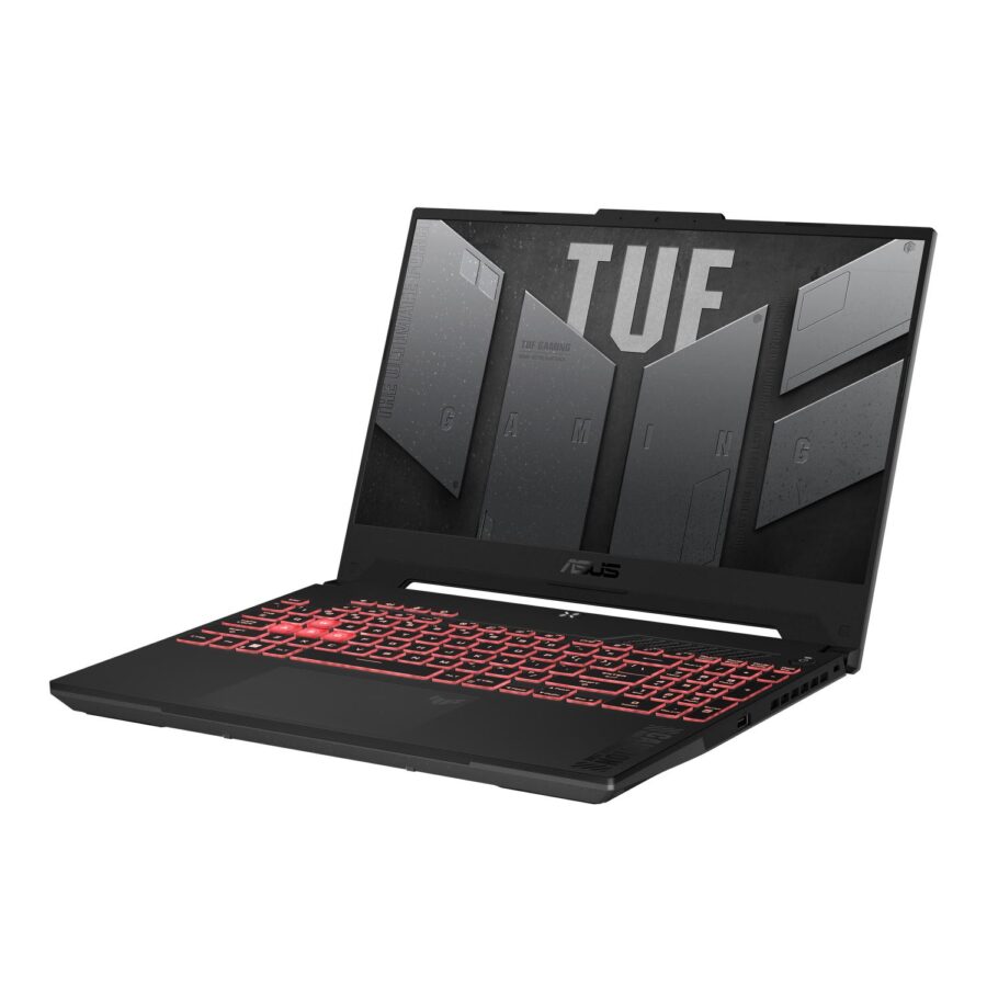 Ноутбук/ ASUS TUF A16 FA607NU-RL064 16"(1920x1200 (матовый, 144Hz) IPS)/AMD Ryzen 5 7535HS(3.3Ghz)/16384Mb/512PCISSDGb/noDVD/Ext:nVidia GeForce RTX4050(6144Mb)/Cam/BT/WiFi/56WHr/war 1y/2.2kg/Mecha Gray/DOS — изображение 4