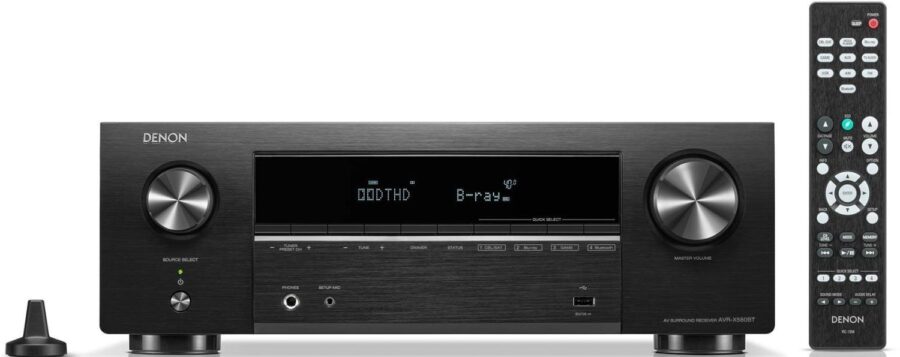 Ресивер AV Denon AVR-X580BT 5.1 черный — изображение 2
