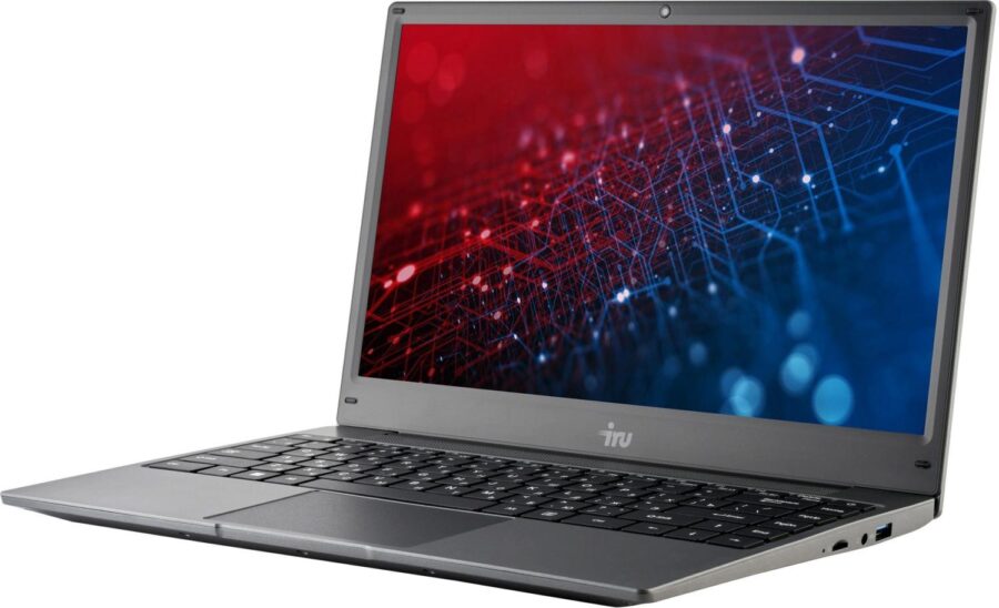 Ноутбук IRU Калибр 14TLH Core i5 1135G7 8Gb SSD256Gb Intel Iris Xe graphics 14.1" IPS FHD (1920x1080) FreeDOS grey WiFi BT Cam 4500mAh (1912675) — изображение 2