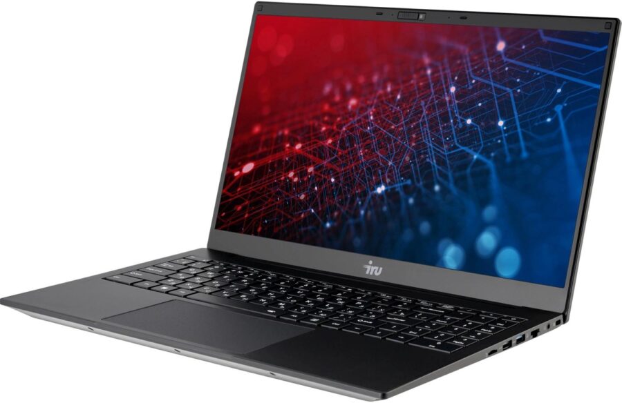 Ноутбук IRU Калибр 15TLI Core i5 1135G7 8Gb SSD256Gb Intel Iris Xe graphics 15.6" IPS FHD (1920x1080) FreeDOS black WiFi BT Cam 7200mAh (1894428) — изображение 3
