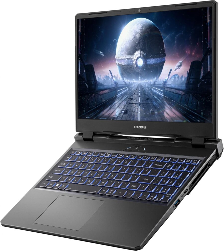 Ноутбук Сolorful Evol P15 24 Core i5 12500H 16Gb SSD512Gb NVIDIA GeForce RTX4050 6Gb 15.6" IPS FHD (1920x1080) без ОС grey WiFi BT Cam (A10205400051) — изображение 4