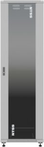 Купить Шкаф серверный NTSS Премиум (NTSS-R42U6080GS) напольный 42U 600x800мм пер.дв.стекл металл 900кг серый 710мм 87.7кг 1987мм IP20 сталь - 4D-13988967 из реестра по лучшей цене