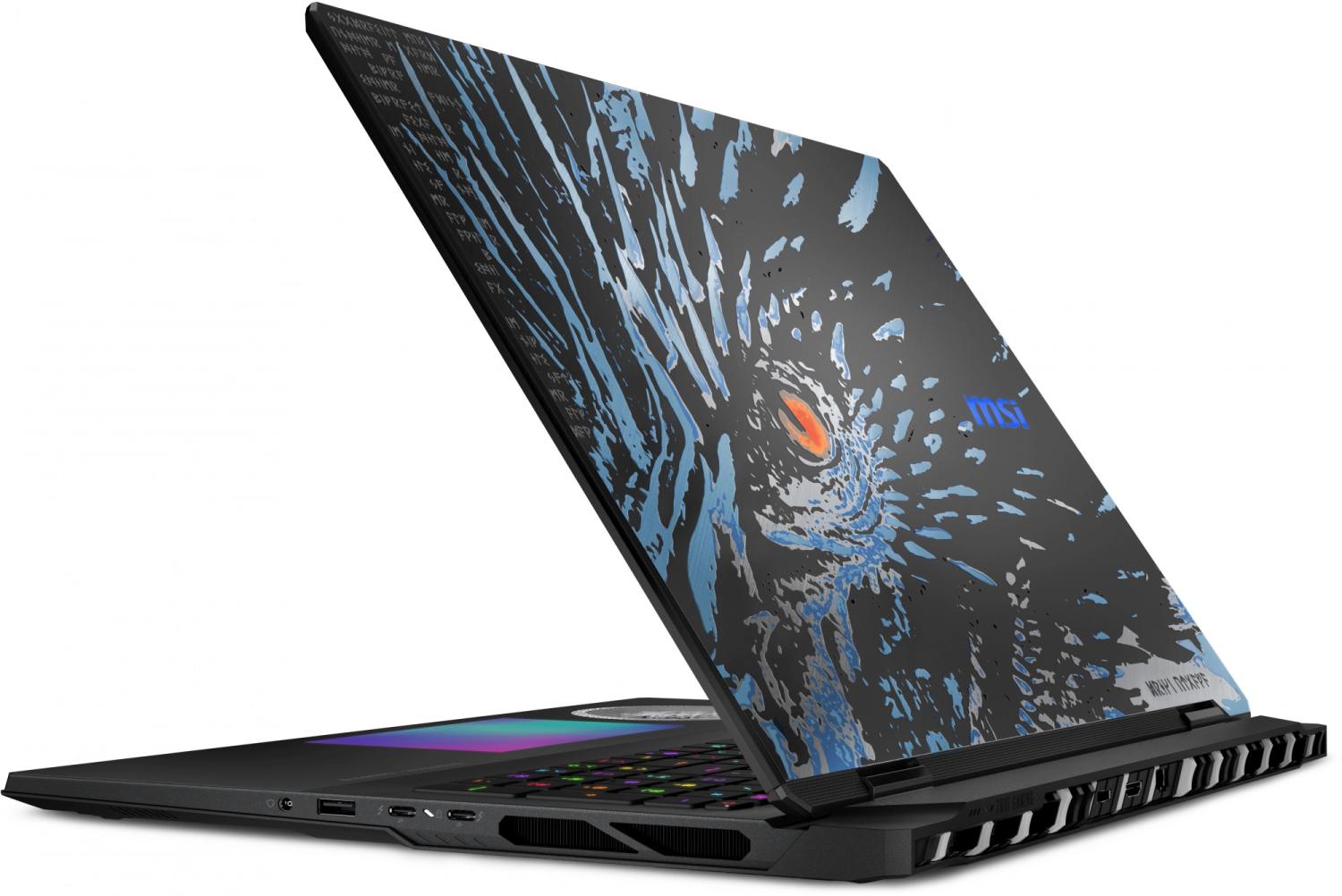 Ноутбук MSI Titan Dragon Edition 18 HX AI A2XWJG-205RU Core Ultra 9 285HX 64Gb SSD4Tb NVIDIA GeForce RTX 5090 для ноутбуков 24Gb 18" IPS UHD+ (3840x2400) Windows 11 Home black WiFi BT Cam (9S7-1824A5-205) — изображение 4