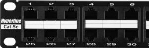 Купить Патч-панель Hyperline PPHD-19-48-8P8C-C5E-110D 19" 1U 48xRJ45 кат.5e UTP - 4D-15332851 из реестра по лучшей цене
