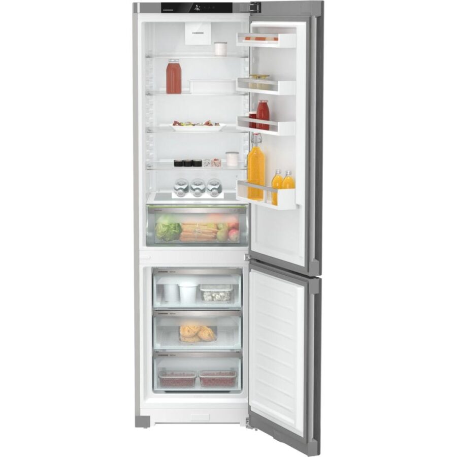 Холодильники LIEBHERR/ Pure, EasyFresh, МК NoFrost, 3 контейнера МК, в. 201,5 см, ш. 60 см, класс ЭЭ A, внутренние ручки, покрытие SteelFinish — изображение 4