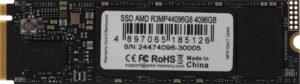 Купить Накопитель SSD AMD PCIe 4.0 x4 4TB R3MP44096G8 Radeon M.2 2280 - 4D-15275001 из реестра по лучшей цене