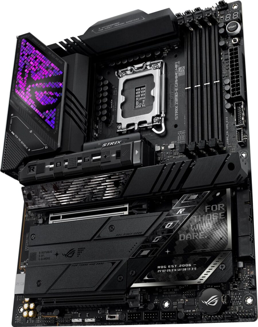 Материнская плата Asus ROG STRIX Z890-E GAMING WIFI Soc-1851 Intel Z890 4xDDR5 ATX AC`97 8ch(7.1) 5Gigabit RAID+HDMI+DP — изображение 4