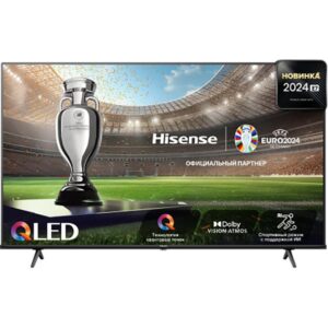 Телевизор ЖК 55'' Hisense/ 55", QLED, Ultra HD, Smart TV (ОС VIDAA U5), Wi-Fi, PCI 2100, DVB-T2/T/C/S2/S, 2х8W, CI+(1.4), 3хHDMI, 2хUSB, Works with Alexa, Alexa Built-in, VIDAA Voice, Yandex, Black 2024 фото Купить Телевизор ЖК 55'' Hisense/ 55", QLED, Ultra HD, Smart TV (ОС VIDAA U5), Wi-Fi, PCI 2100, DVB-T2/T/C/S2/S, 2х8W, CI+(1.4), 3хHDMI, 2хUSB, Works with Alexa, Alexa Built-in, VIDAA Voice, Yandex, Black 2024 - 4D-14381380 из реестра по лучшей цене