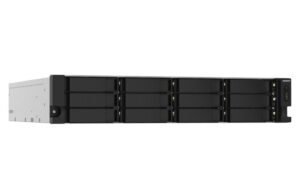 Купить Система хранения данных QNAP SMB 2U/12bay QC 1,7GhzCPU/4Gb(upto16Gb)/upto 24HDD with TL-R1200S-RP/SATA(3,5" 2,5")/ 4xUSB3.2/1xExp.slot/2x2,5Gb 2x10Gb(SFP+)/iSCSI/2xPS/no rail(RAIL-B02)/3YW TS-1232PXU-RP-4G-EU-RU - 4D-13752720 из реестра по лучшей цене