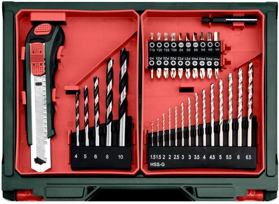 Дрель-шуруповерт Metabo Powermaxx BS Basic Set аккум. патрон:быстрозажимной (кейс в комплекте) (600080710) — изображение 4