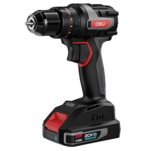 Купить Дрель-шуруповерт аккумуляторная ударная Deli DE-CZ20-2D2 (2 АКБ*2Ач+ЗУ, 20В, 10мм, 50Нм, сумка) - 4D-15221921 из реестра по лучшей цене
