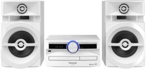 Купить Минисистема Panasonic SC-UX100EE-W белый 300Вт CD CDRW FM USB BT - 4D-15718294 из реестра по лучшей цене