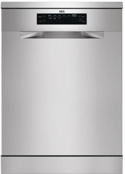 Посудомоечная машина AEG FFB53927ZM нержавеющая сталь/серый (полноразмерная) инвертер