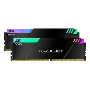 Купить Модуль памяти AGI 32GB DDR5 7600MHz OC UDIMM CL36, kit 16gb*2, HEATSINK- Turbojet+RGB lightbar - 4D-15178618 из реестра по лучшей цене