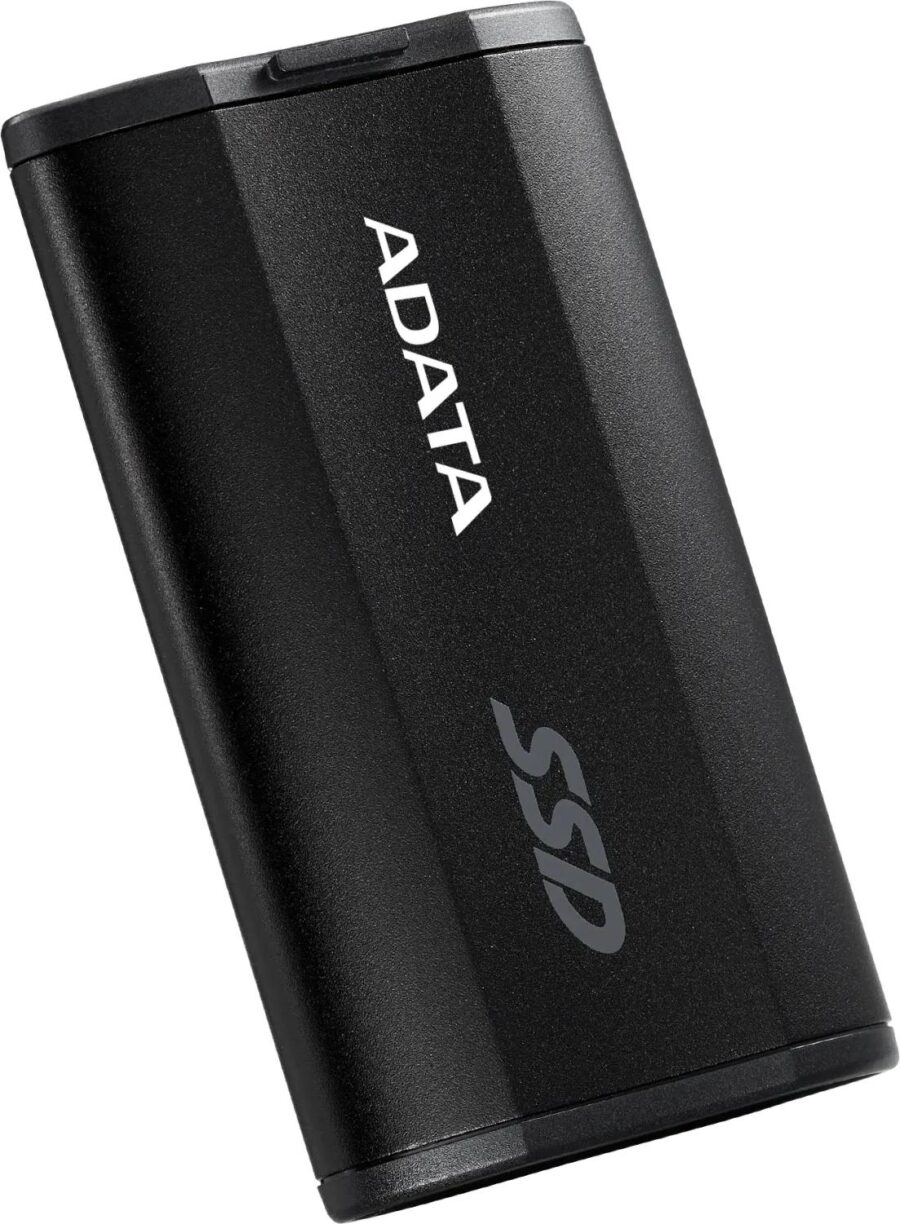 Твердотельный накопитель/ ADATA External SSD SD810, 4000GB, Type-C, USB 3.2 Gen2х2, up to R/W 2000/2000 MB/s, 72.7x44x12.2mm, Black (5 лет) — изображение 3