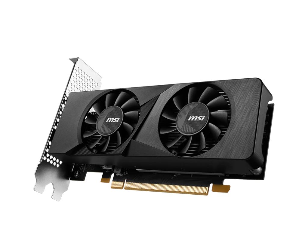 Видеокарта/ VGA MSI NVIDIA GeForce RTX 3050 LP 6G OC 6GB, GDDR6/96-bit, PCIe 4.0, 2xHDMI 2.1, 1xDP, 2.1-slot — изображение 4