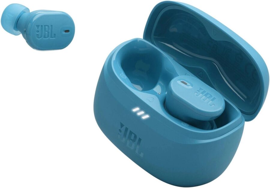 Гарнитура внутриканальные JBL Tune Buds 2 бирюзовый беспроводные bluetooth в ушной раковине (JBLTBUDS2TQE) — изображение 2
