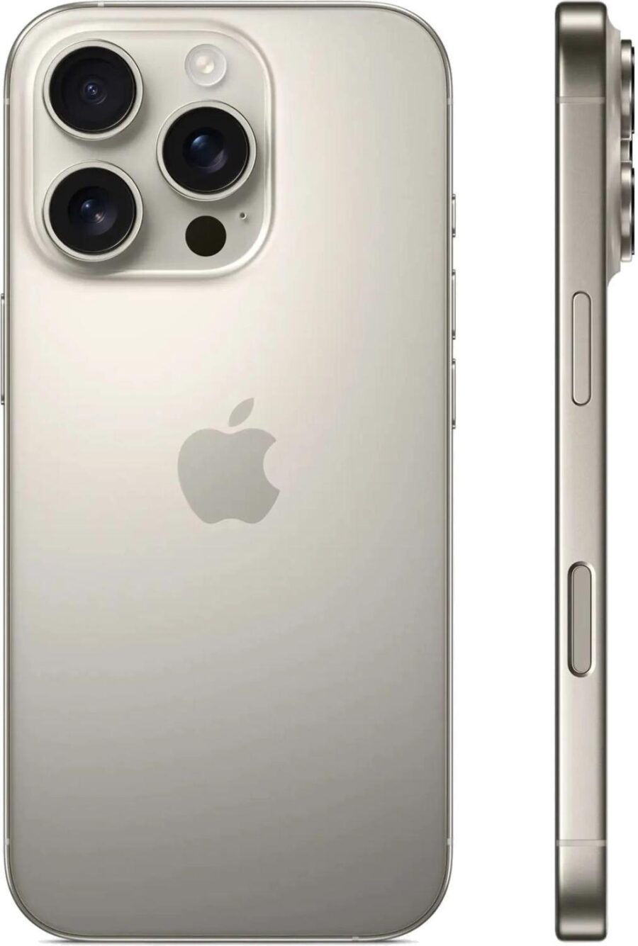 Смартфон Apple A3296 iPhone 16 Pro Max 1Tb титан моноблок 3G 4G 1Sim 6.9" 1320x2868 iOS 18 48Mpix 802.11 a/b/g/n/ac/ax/be NFC GPS Protect — изображение 2
