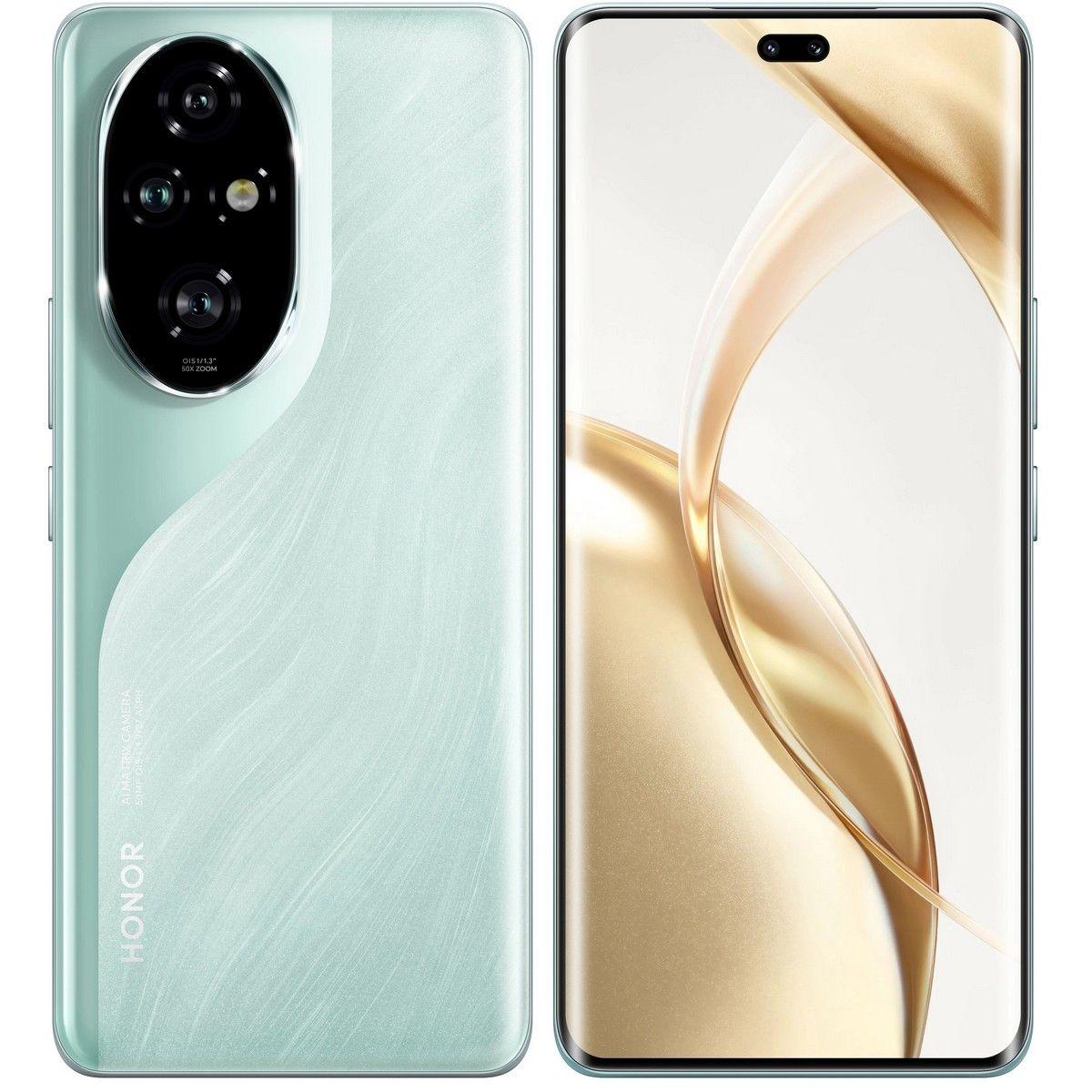 Смартфон HONOR Смартфон HONOR 200 PRO 12+512Gb зеленый (5109BFUG)