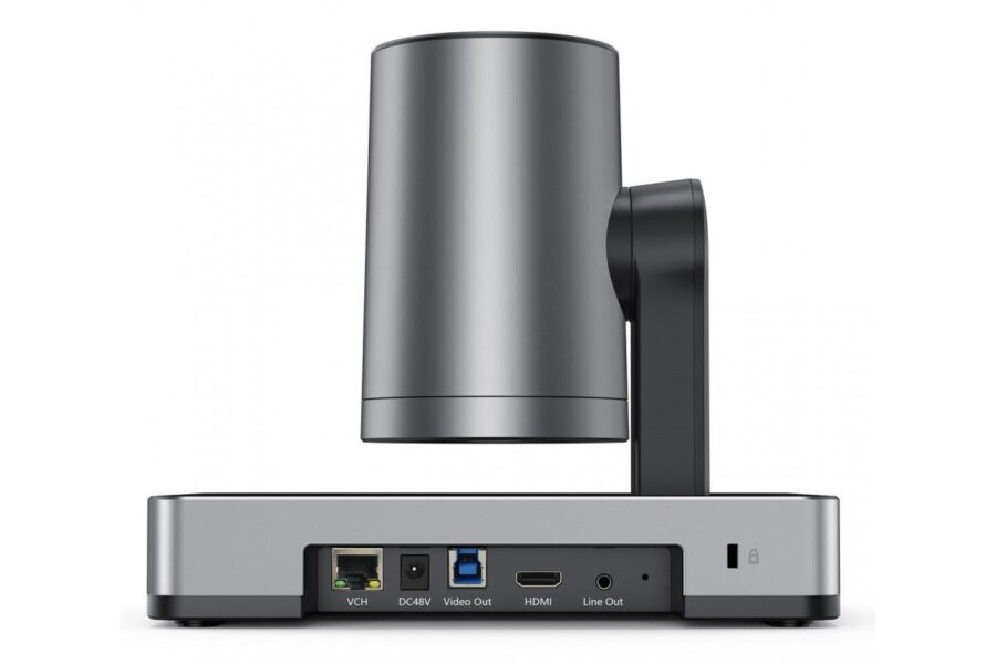 Камера/ Yealink [UVC86 Black] Dual-Eye Intelligent Camera 4K 12x optical+1.7x digital zoom PTZ USB [1206619] / 2-year AMS [1206663] — изображение 4