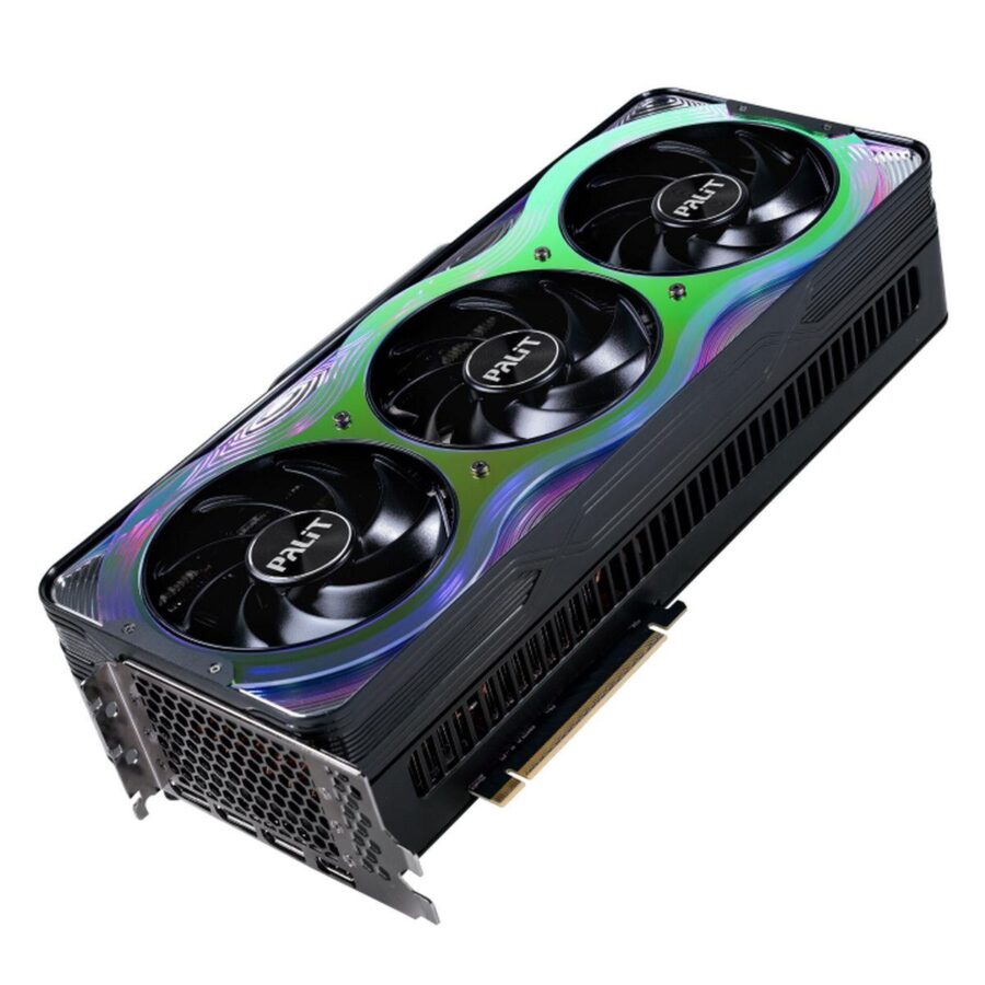 Видеокарта Palit RTX5070Ti GAMEROCK 16GB GDDR7 256bit 3xDP HDMI 3FAN RTL — изображение 3