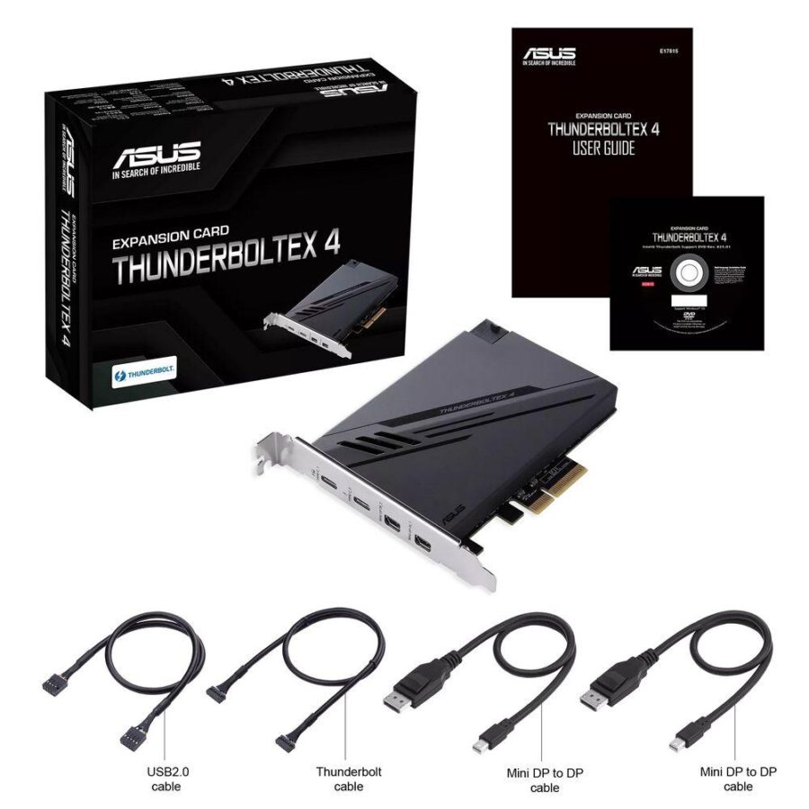 Контроллер ASUS THUNDERBOLTEX 4 /2 TB4 USB4 TYPE C ADD ON CARD — изображение 4
