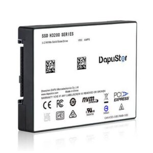 Купить Твердотельный накопитель SSD DapuStor NVMe H3200, GEN3, U.2, 1.92T - 4D-14328081 из реестра по лучшей цене