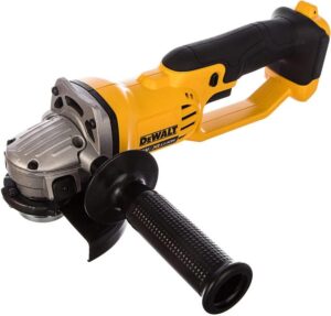 Купить Углошлифовальная машина DeWalt DCG412NT-XJ 405Вт 7000об/мин рез.шпин.:M14 d=125мм жестк.кейс - 4D-14100755 из реестра по лучшей цене