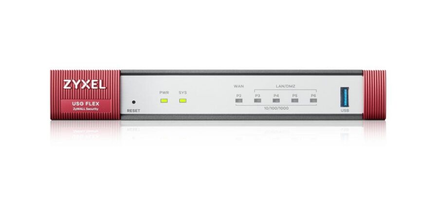 Межсетевой экран/ Межсетевой экран и Wi-Fi контроллер Zyxel USG FLEX 100 с подписками на 1 год (AS,AV,CF,IDP, SecuReporter), 1xWAN GE, 1xOPT GE (LAN/WAN), 3xLAN/DMZ GE, 1xUSB3.0, AP Controller (8/24), NebulaFlex Pro ** — изображение 3