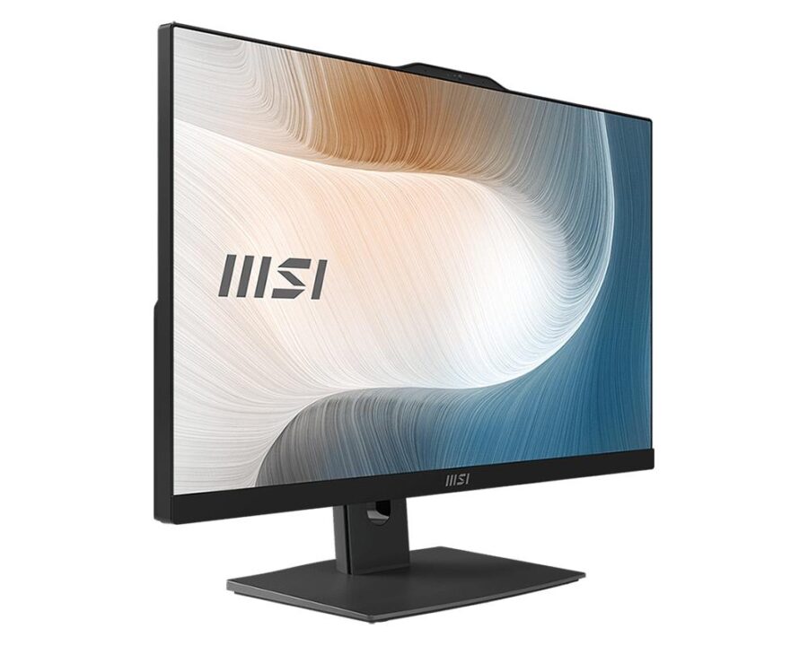 Моноблок/ MSI Modern AM242P 1M   23.8"(1920x1080 (матовый) IPS)/Intel Core 5 120U(1.4Ghz)/16384Mb/256PCISSDGb/noDVD/Int:Intel® Graphics/Cam/BT/WiFi/war 1y/4.65kg/Black/noOS + Wireless KB+M — изображение 4