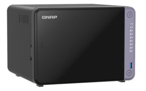 Купить система хранения данных QNAP SMB QC 2GhzCPU/4Gb/upto 6HDD, up to 22 with TL-D1600S/SATA(3,5" 2,5")/ 2xUSB3.2/1xHDMI/1xExp.slot/2x2,5Gb 2x10Gb(SFP+)/iSCSI/1xPS/2YW - 4D-15086552 из реестра по лучшей цене