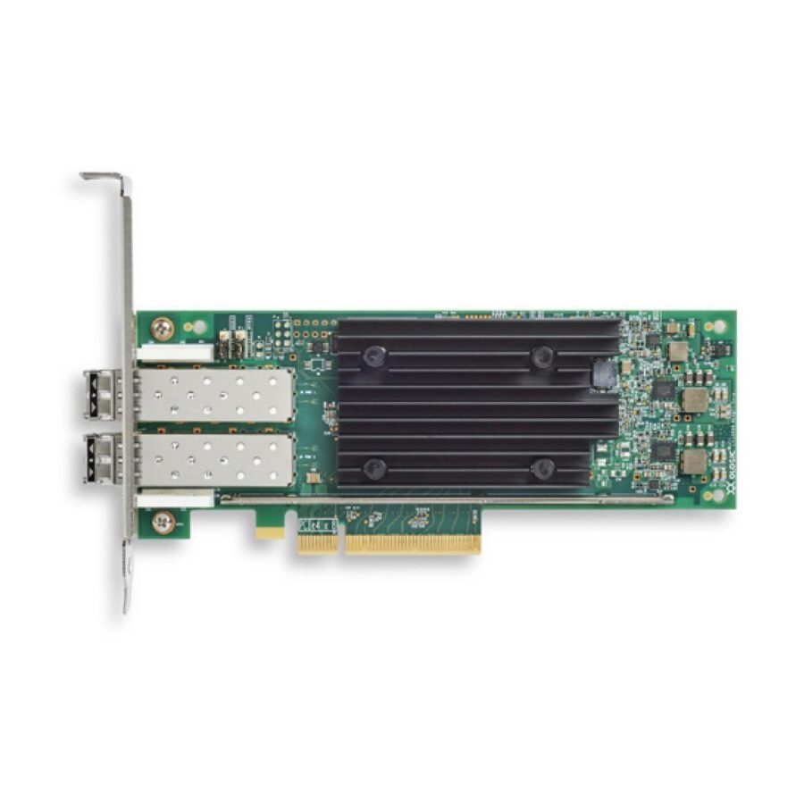 Сетевой адаптер Qlogic QLE2772-SR-SP (MA2810401-В0 А) 32Gb/s FC HBA, 2-port, PCIe v4.0 x8, LowProfile, LC SR MMF, В комплекте две планки (LP + FH) — изображение 3