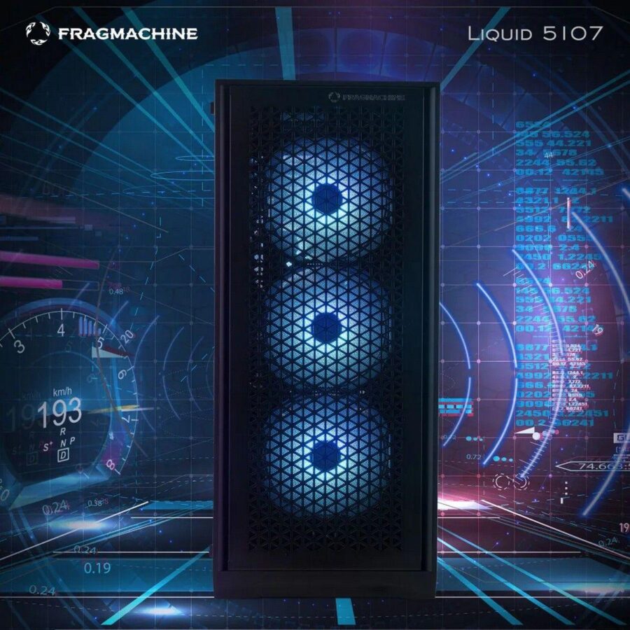 Компьютер FragMachine Bad Pack Liquid  5107 (i5-13400F, DDR5 32GB, SSD 1Tb, RTX 4070, noOS) bp — изображение 2