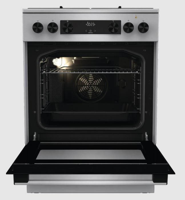 Плита Комбинированная Gorenje GKS6C70XJ нержавеющая сталь (без крышки) реш.сталь — изображение 4