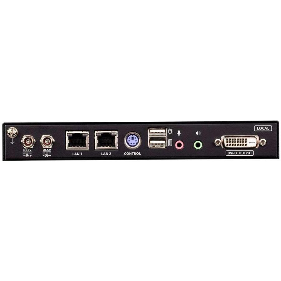 Удлинитель, KVM+DVI, управление по IP, Rackmount/Desktop, 10/100 Base-T, с KVM-шнурами PS2 1х1.2м.;USB 1x1.2м., TCP/IP, (Virtual Media;WIN98SE/ME/2000/XP/FREE-BSD/LINUX 7.0 или выше;1600x1200 60Hz;)/ 1-Local/Remote Share Access Single Port DVI KVM over IP — изображение 3