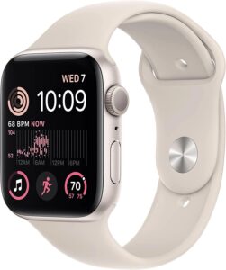 Купить Смарт-часы Apple Watch SE 2024 A2723 44мм OLED корп.сияющая звезда Sport Band рем.сияющая звезда разм.брасл.:160-210мм (MXEV3LL/A) - 4D-15206181 из реестра по лучшей цене