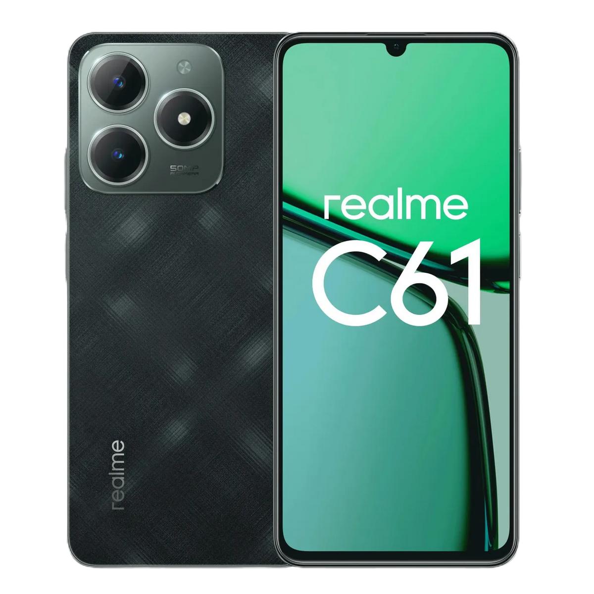 Смартфон Realme C61 RMX3930 8+256Gb темно-зеленый