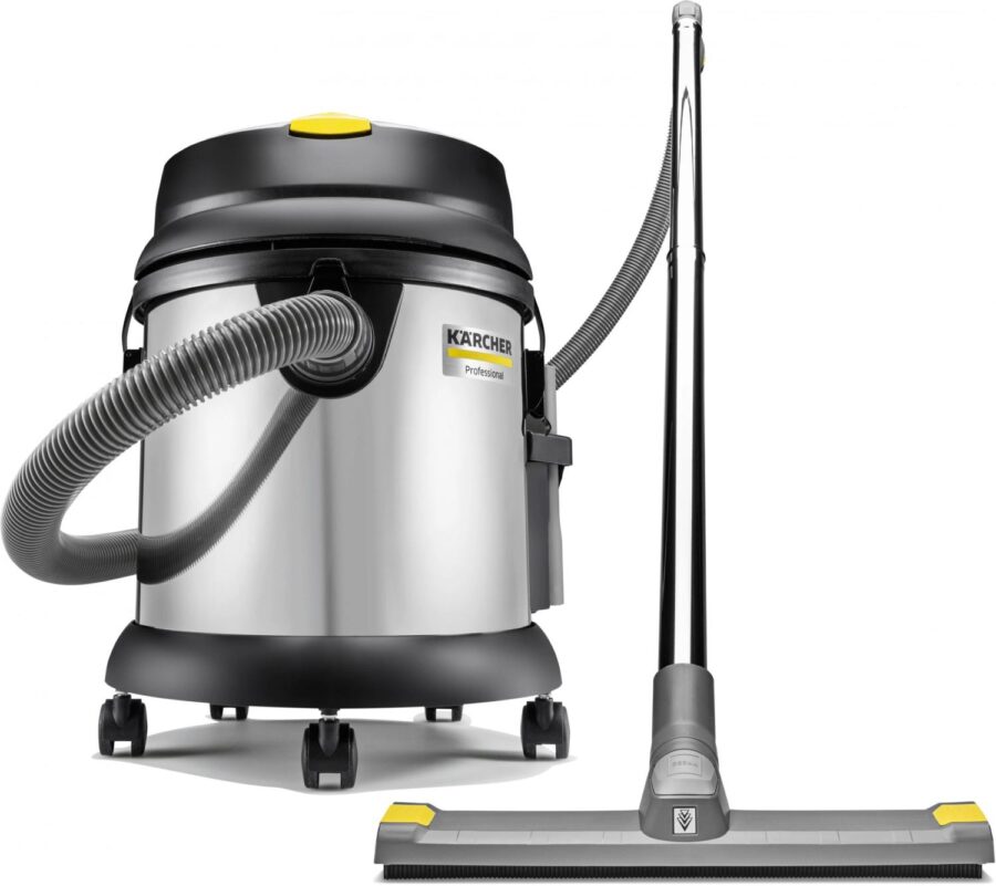 Строительный пылесос Karcher NT 27/1 Me Adv 1380Вт (уборка: сухая/сбор воды) серый — изображение 3