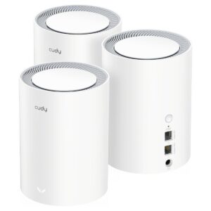 Купить Маршрутизатор CUDY AX3000 Wi-Fi 6 Mesh 2 5G Solution 3-Pack, Dual-Band,  Chipset MT7981BA+MT7976CN+RTL8221B, 802.11ax/ac/a/b/g/n,  2402Mbps at 5GHz + 574Mbps at 2.4GHz,  2.5G WAN+GE LAN, 5 internal antennas,  MU-MIMO, DDNS, Zerotier/Wireguard/OpenVPN/IPSe - 4D-15523393 из реестра по лучшей цене