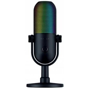 Купить Микрофон Razer Seiren V3 Chroma RGB USB Microphone with Tap-to-Mute - 4D-15314336 из реестра по лучшей цене