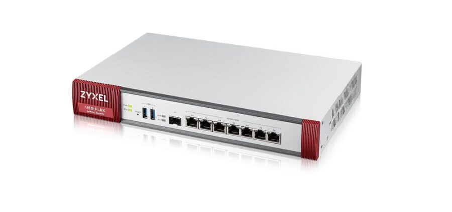 Межсетевой экран/ Межсетевой экран и Wi-Fi контроллер Zyxel USG FLEX 500 с подписками на 1 год (AS,AV,CF,IDP, SecuReporter), Rack, 7 конфигурируемых (LAN/WAN) портов GE, 1xSFP, 2xUSB3.0, AP Controller (8/72), Device HA Pro, NebulaFlex Pro **