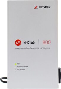 Купить Стабилизатор напряжения Штиль ИнСтаб IS800 600Вт 800ВА белый - 4D-13820870 из реестра по лучшей цене