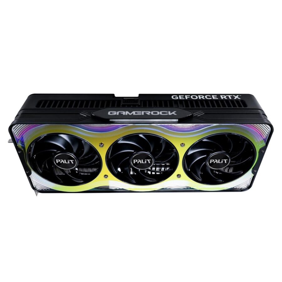 Видеокарта Palit RTX5070Ti GAMEROCK OC 16GB GDDR7 256bit 3xDP HDMI 3FAN RTL — изображение 4