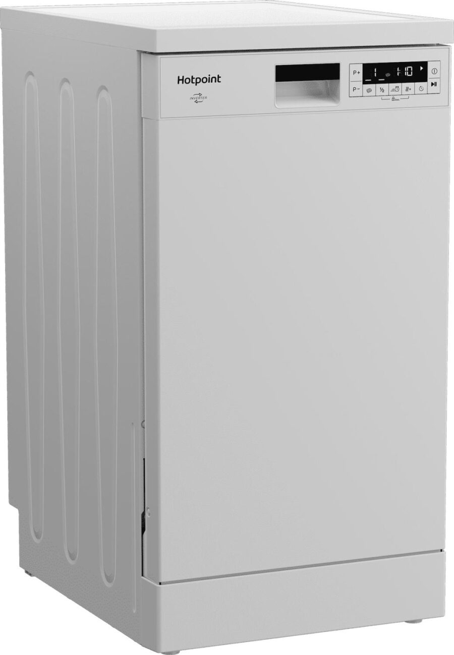 Посудомоечная машина Hotpoint HFS 1C57 белый (узкая) инвертер — изображение 2