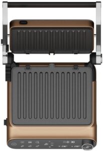 Купить Электрогриль Редмонд SteakMaster GM303 2200Вт бронзовый - 4D-15678700 из реестра по лучшей цене