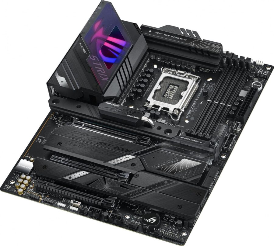 Материнская плата Asus ROG STRIX Z790-E GAMING WIFI Soc-1700 Intel Z790 4xDDR5 ATX AC`97 8ch(7.1) 2.5Gg RAID+HDMI+DP — изображение 2