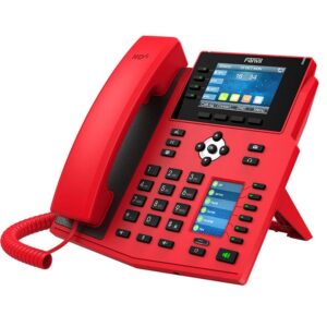 Купить Телефон IP Fanvil X5U-R 16 линий, цветной экран 3.5" + доп. цветной экран 2.4", HD, Opus, 10/100/1000 Мбит/с, USB, Bluetooth, PoE, Красный - 4D-13308871 из реестра по лучшей цене