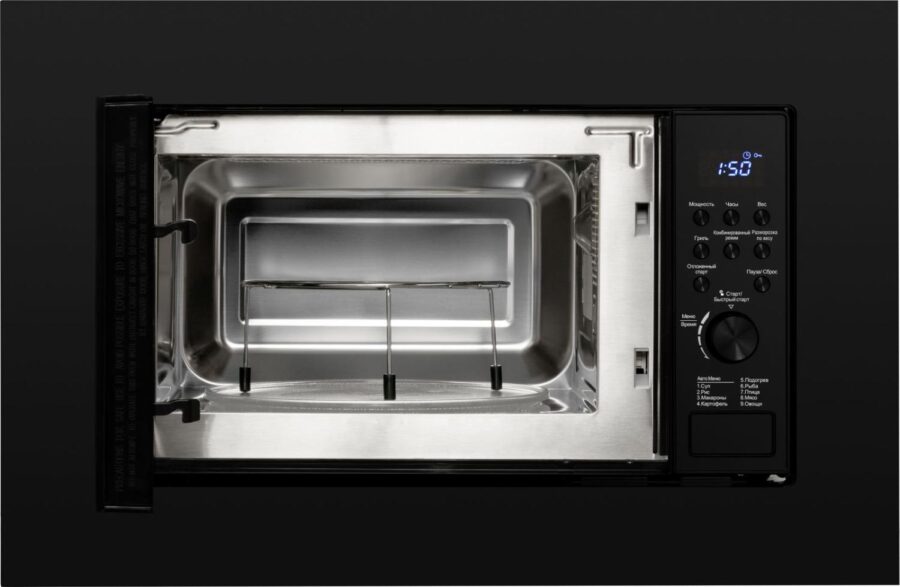 Микроволновая печь Weissgauff HMT-620 Grill 20л. 700Вт черный (встраиваемая) — изображение 4