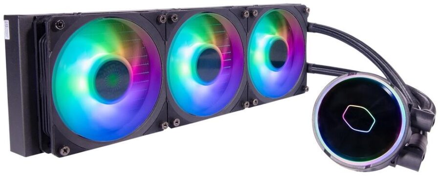 Система водяного охлаждения Cooler Master PL360 Flux ARGB Soc-AM5/AM4/1200/1700/1851 черный 4-pin 32dB Al 250W Ret (MLY-D36M-A23PZ-R1) — изображение 2