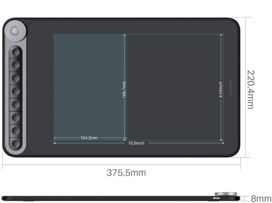 Графический планшет/ Графический планшет Huion Q620M — изображение 4